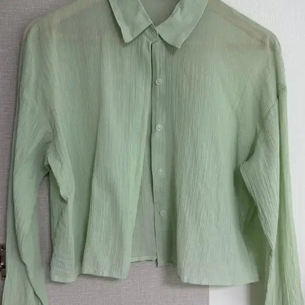 [BUNJANG] Summer Green Shirt / 여름 그린 셔츠