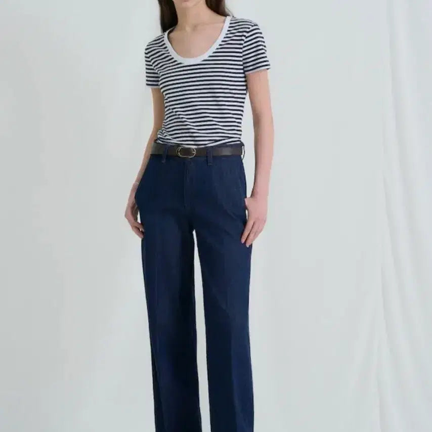 [BUNJANG] Theory Wide Fit Summer Denim Pants / (미개봉 새상품27) 띠어리 와이드핏 여름 데님 바지
