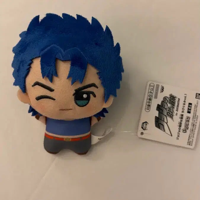 [BUNJANG] JoJo's Bizarre Adventure Jonathan Joestar Chibi Plush Doll / 죠죠 죠나단 죠스타 공식 치비구루미 누이 택O