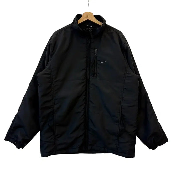 [BUNJANG] Nike 00s Swoosh Windbreaker Jacket Black XL / 나이키 00s 스우시 바람막이 자켓 블랙 XL 정품