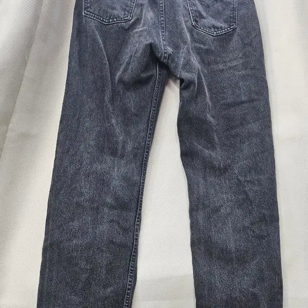 [BUNJANG] Vintage Levi's 505 White Tab Black Denim Jeans (1992) / 92년 미국산 빈티지 리바이스 505화이트탭 흑청34