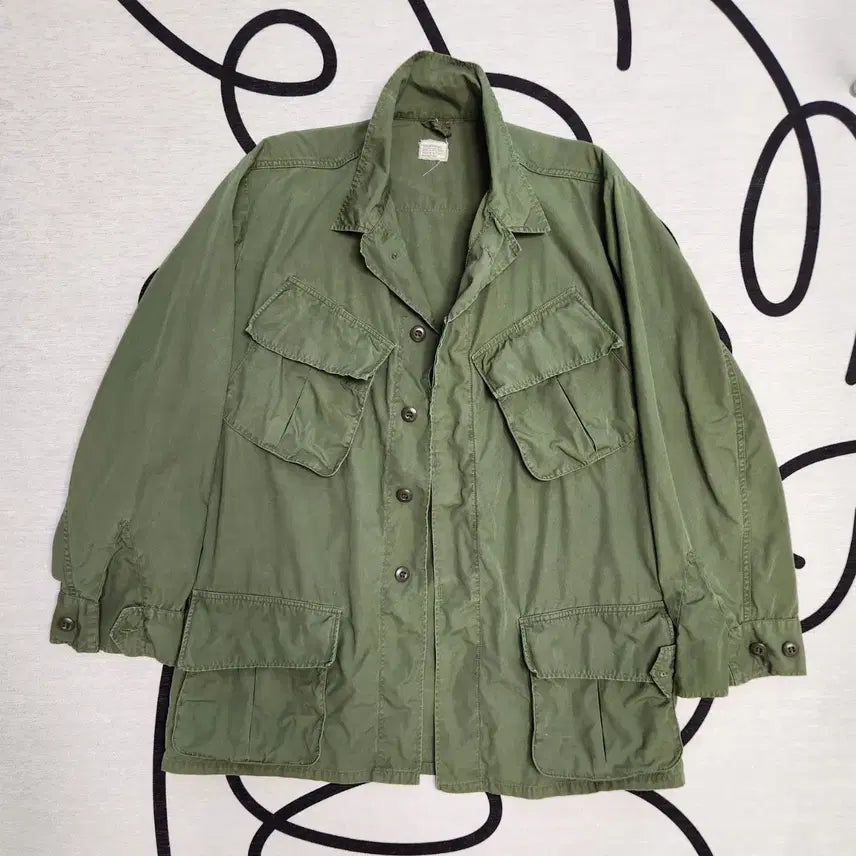 [BUNJANG] Jungle Fatigue Poplin Shirt / 정글퍼티그 오리지널