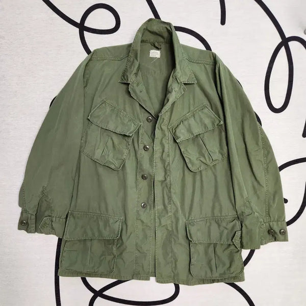 [BUNJANG] Jungle Fatigue Poplin Shirt / 정글퍼티그 오리지널
