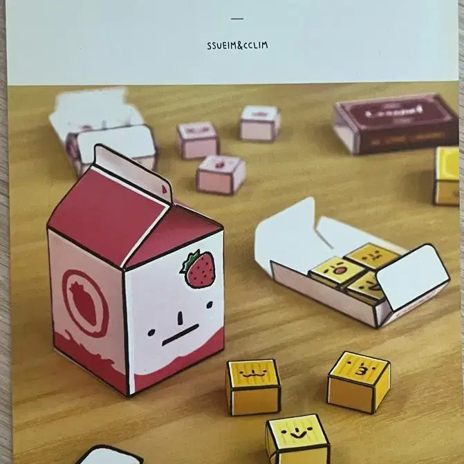 [BUNJANG] Paper Toy & Rainbow Scratch Note Set / 페이퍼토이, 레인보우스크레치노트