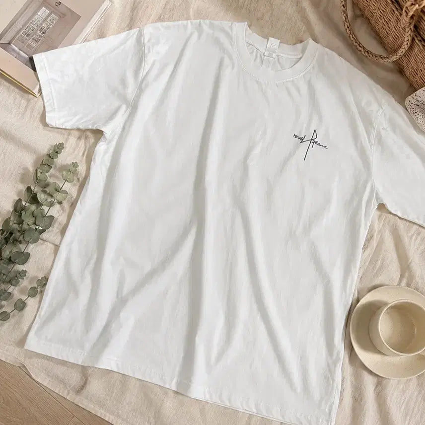 [BUNJANG] Men's Oversized Short Sleeve T-Shirt / 남성 박시 반팔