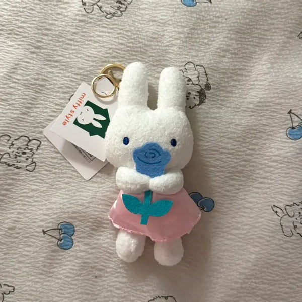 [BUNJANG] Miffy Tulip Keyring Plush / (새상품) 미피 튤립 키링 인형