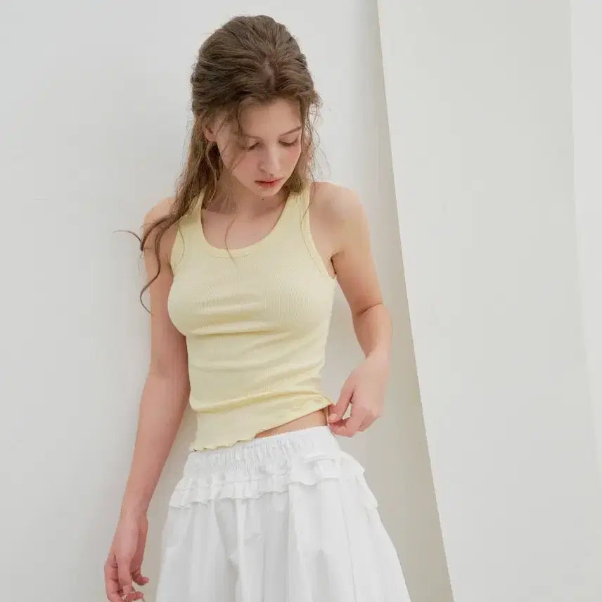 [BUNJANG] Le Plain Irvine Smoke Long Skirt / 르플레인 Irvine Smoke Skirt (Long)  얼바인 스모크 롱스커트