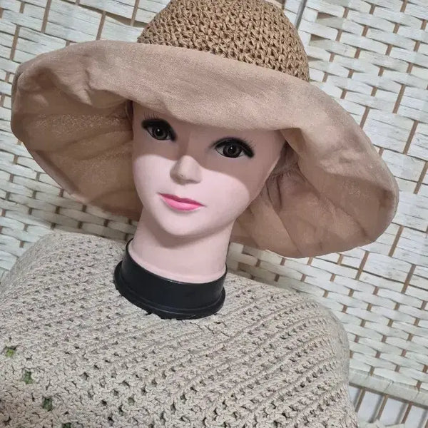 [BUNJANG] Samchully Women's Summer Hat (One Size, 56-58cm) / 삼천리정품여성여름모자56~58