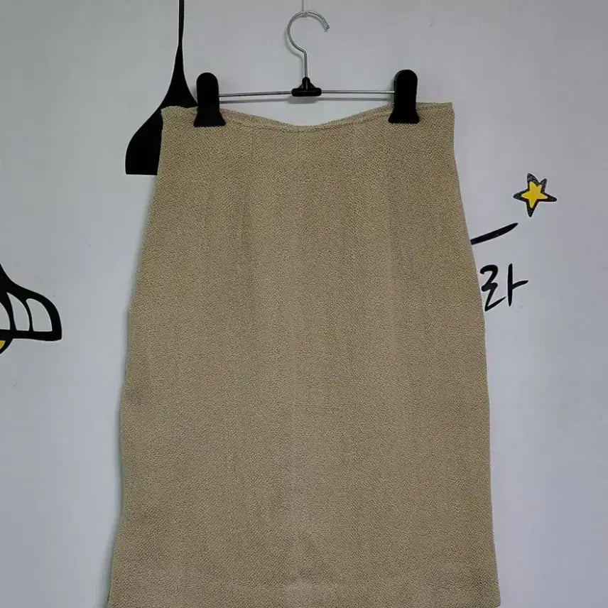 [BUNJANG] Georges Rech Mesh Crochet Knit Skirt (Rayon/Linen/Silk Blend) / [SIZE 40] GEORGES RECH 조르쥬레쉬 메쉬 크로셰 니트 스커트 (마/실크 혼방)