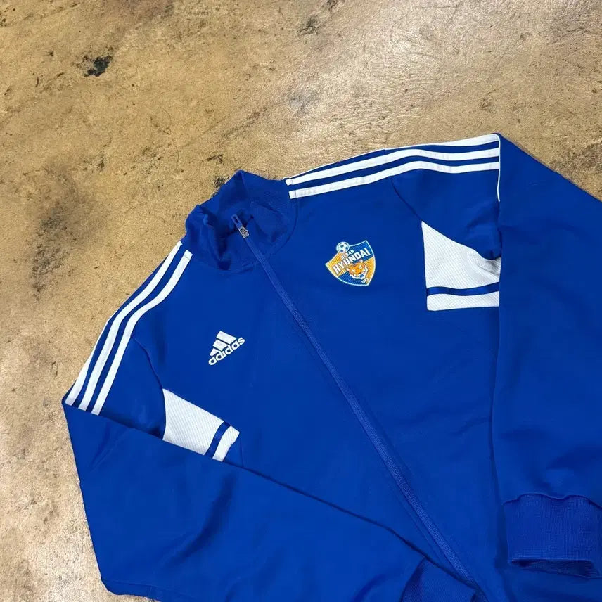 [BUNJANG] Adidas Team Korea Hyundai Track Top Jersey Blue 2XL / [정품/2XL] 아디다스 팀 코리아 현대 져지 트랙탑 블루