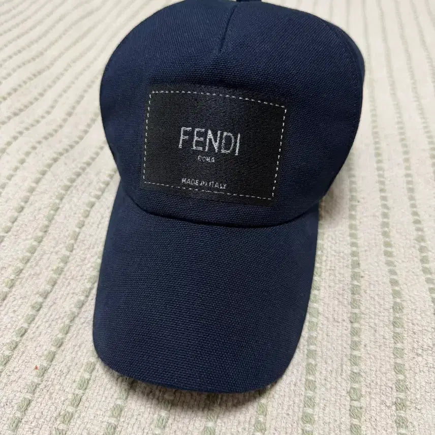 [BUNJANG] Fendi Logo Patch Baseball Cap / 펜디 로고패치 볼캡 모자
