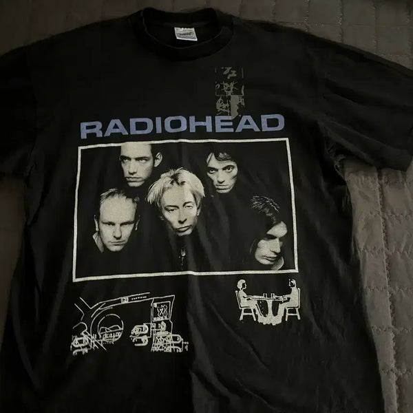 [BUNJANG] Radiohead Short Sleeve T-Shirt XL / 라디오헤드 반팔