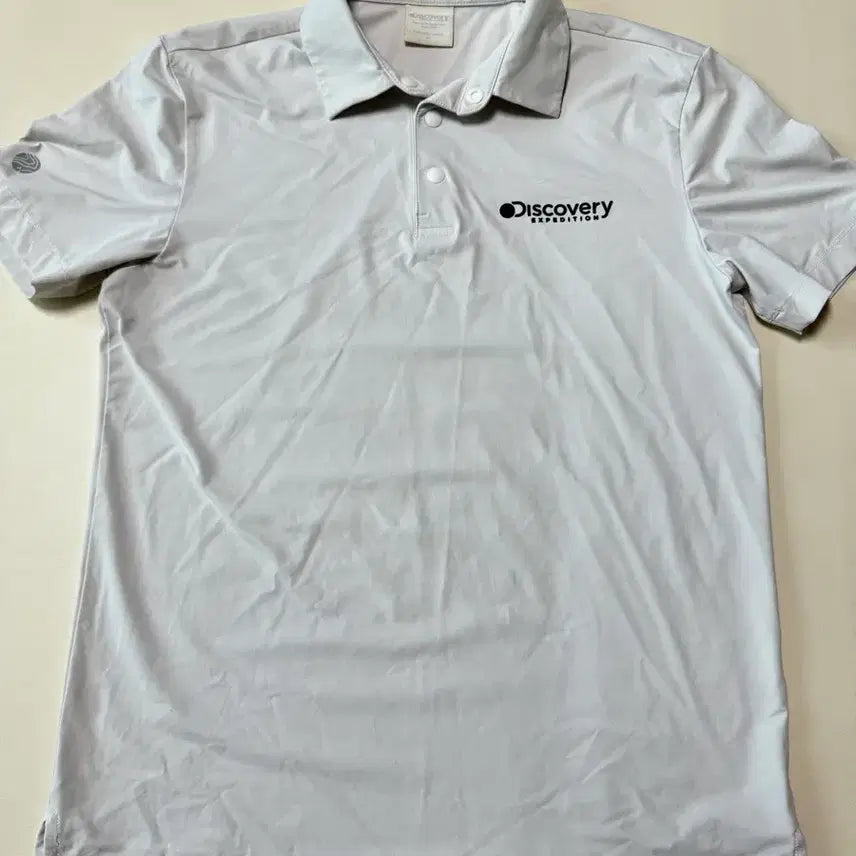 [BUNJANG] Discovery Expedition Cooling & Quick-Drying Short-Sleeve Polo Shirt (Size 95) / (상태SS) 디스커버리 냉감속건 기능성 반팔카라티 95