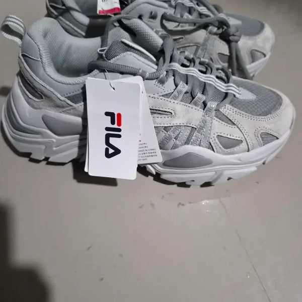 [BUNJANG] Fila Grey Sneakers (Size 260, New) / 휠라 운동화 260 그레이(새상품)