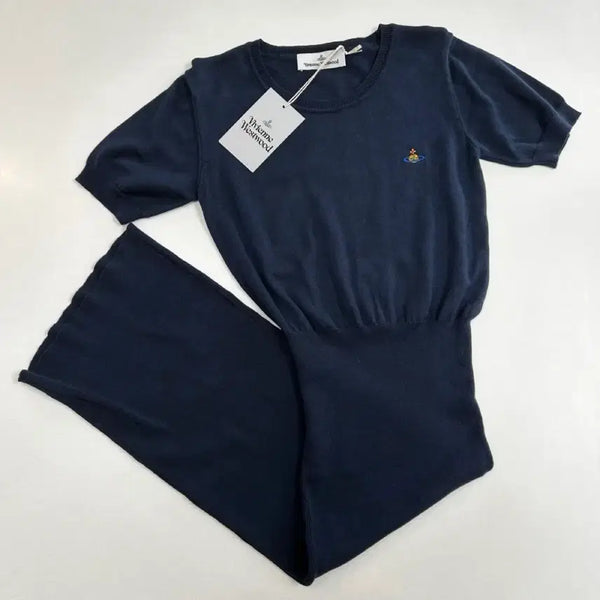 [BUNJANG] Vivienne Westwood Bebe Dress Navy / 비비안웨스트우드 베베 원피스 네이비