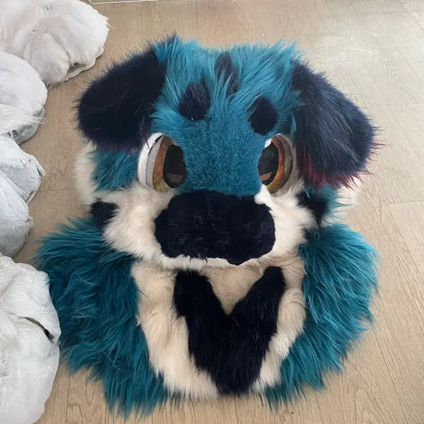 [BUNJANG] Full Fursuit Head, Half Suit, Feet, Hands, Tail, Arm Sleeves, Nametag, Business Cards Bundle Set / 퍼슈트 판매 (헤드,하프슈트,발,손,꼬리,팔토시,네임택,명함)