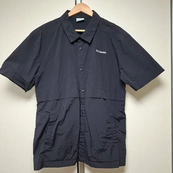 [BUNJANG] Columbia Men's Short Sleeve Shirt Black / 컬럼비아 남성 반팔 셔츠 블랙