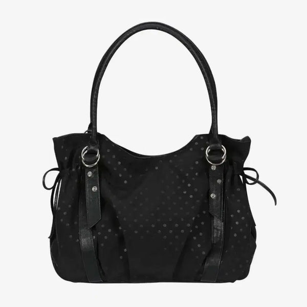 [BUNJANG] Yumim x Miseki Seoul Puff Bag (Black Dot) / (새제품)여밈x미세키서울 puff bag (black dot) 블랙 도트 가방