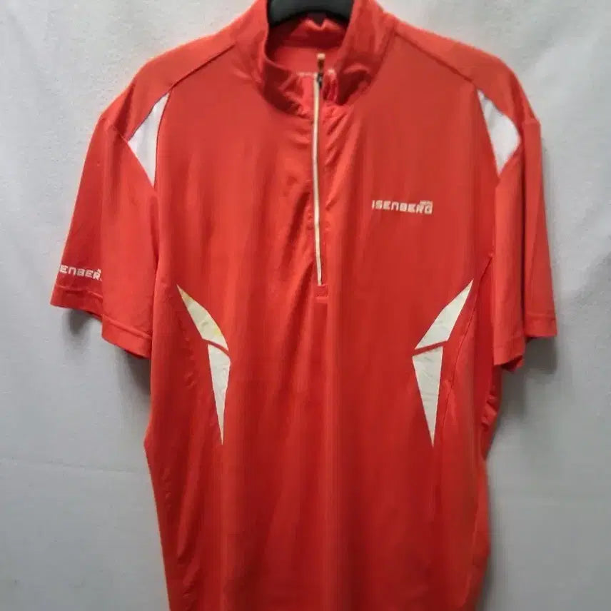 [BUNJANG] Aisenberg Men's 2-Tone Color Block Golf Short Sleeve T-Shirt / 아이센버그 남성 2톤 배색 골프 반팔 티셔츠 95