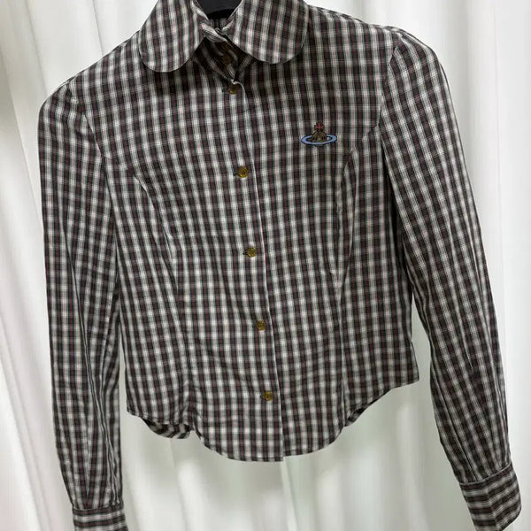 [BUNJANG] Vivienne Westwood Shirt Blouse / 비비안웨스트우드 셔츠 블라우스