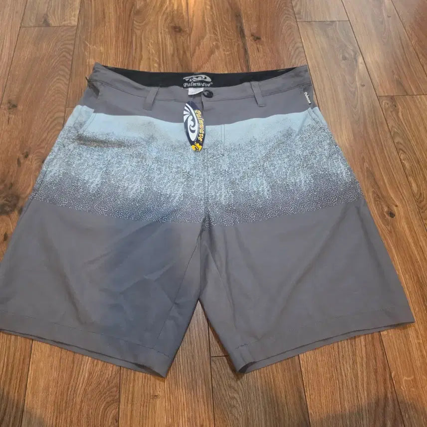 [BUNJANG] Palmdale Men's 36" Grey Gradient Pattern Dry-Fit Board Shorts / Palmdale 남성 셔핑 /보드 숏츠팬츠 허리36 새상품