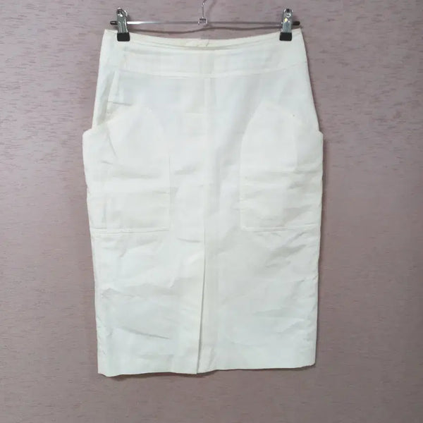 [BUNJANG] Isabel Marant Ivory Ramie Blend Skirt / B7-17/이자벨마랑 아이보리 마혼방 스커트 여성