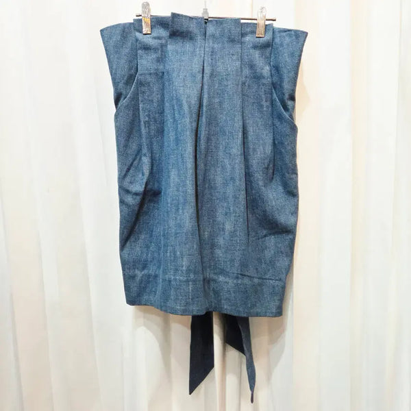 [BUNJANG] 3.1 Phillip Lim 27-Inch Pintuck Detail Denim Skirt / 27인치 3.1 필립림 핀턱 디테일 데님 스커트 C571