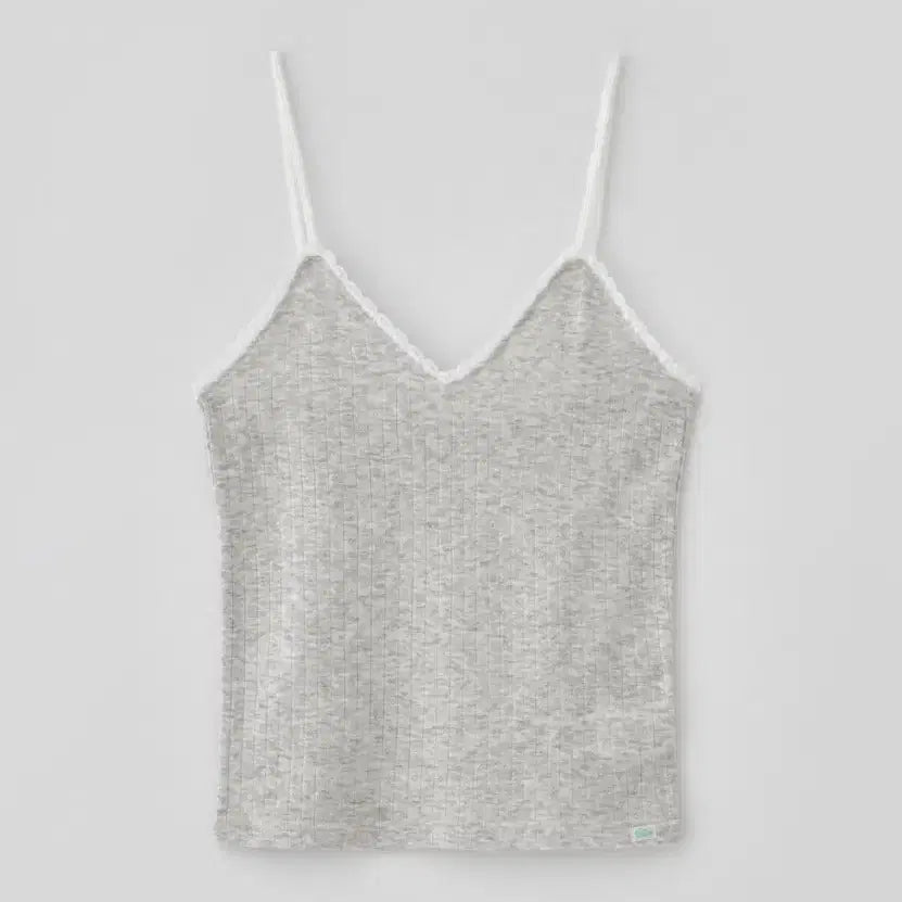 [BUNJANG] Tanatt Iris Lace Sleeveless Melange / 타낫 아이리스 레이스 슬리브리스 멜란지