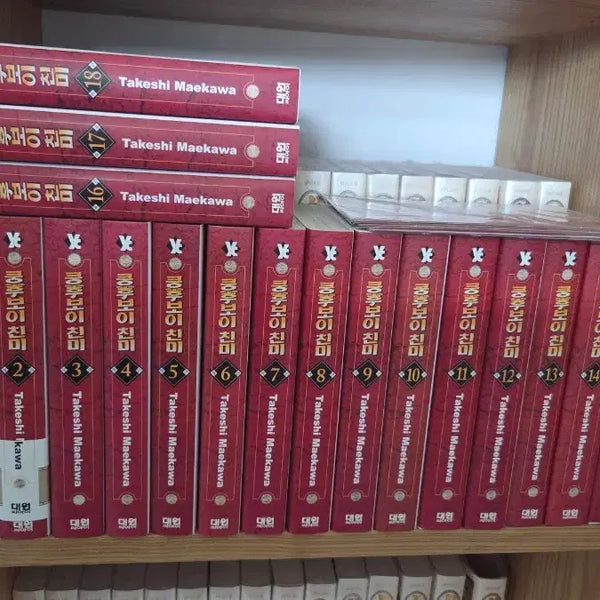 [BUNJANG] Chinpai The Kung Fu Boy Complete Set Volumes 1-18 / 쿵후보이 친미 1-18권, 자석 포함