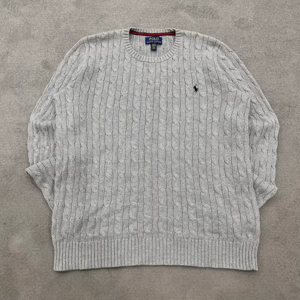 [BUNJANG] Polo Ralph Lauren Cable Knit Sweater XL / XL 폴로 랄프로렌 케이블 니트