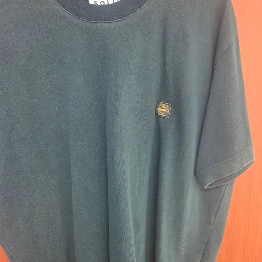 [BUNJANG] Solid Homme Short Sleeve T-Shirt Navy / 솔리드옴므 반팔 티셔츠 네이비