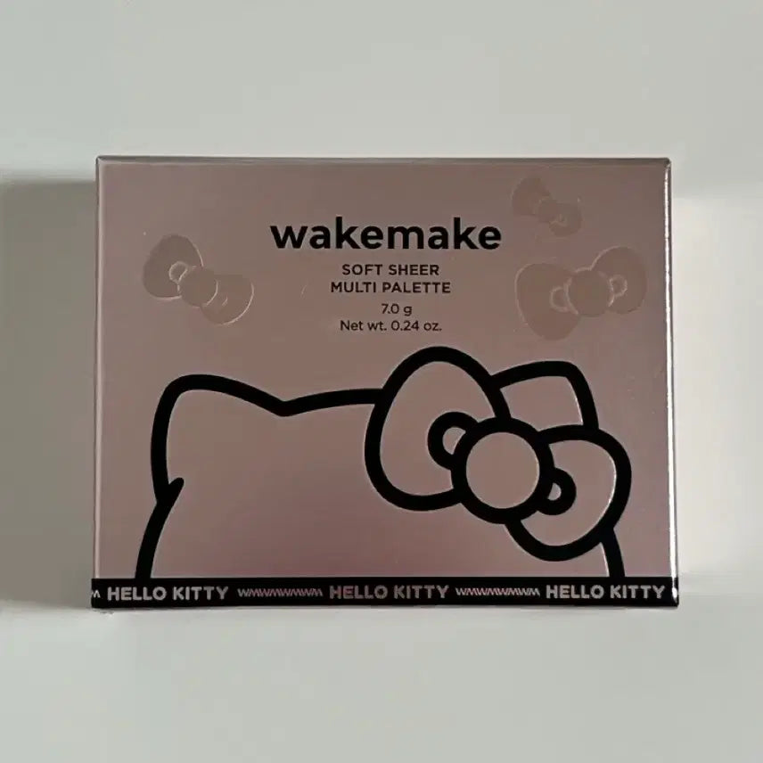 [BUNJANG] WAKEMAKE Hello Kitty Pink Shell Black Edition / 웨이크메이크 헬로키티 핑크쉘 블랙에디션