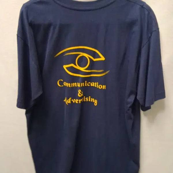 [BUNJANG] Navy Communication & Advertising Short Sleeve T-Shirt Size 105 / 네이비 커뮤니케이션앤애드버타이징 반팔 티셔츠 105