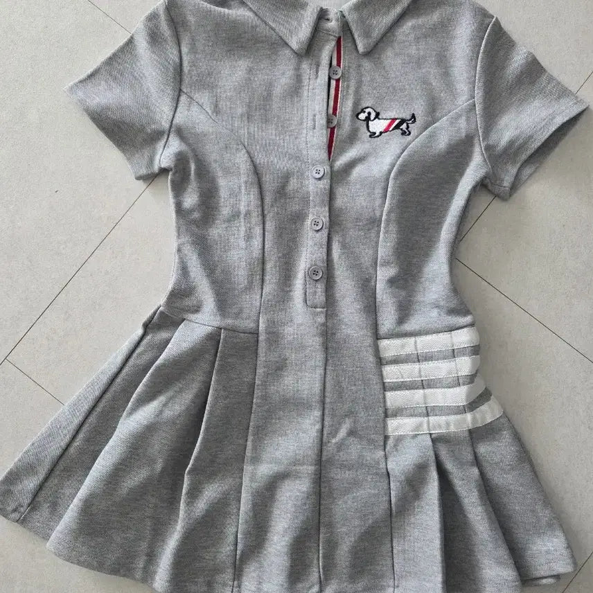 [BUNJANG] Thom Browne Embroidered Mini Dress / 톰브라운미니원피스