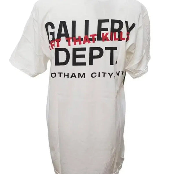 [BUNJANG] Gallery Department Logo Short Sleeve T-Shirt / 정가 40만원대) 갤러리 디파트먼트 갤뎁 gallery dept 로고 반팔 티셔츠