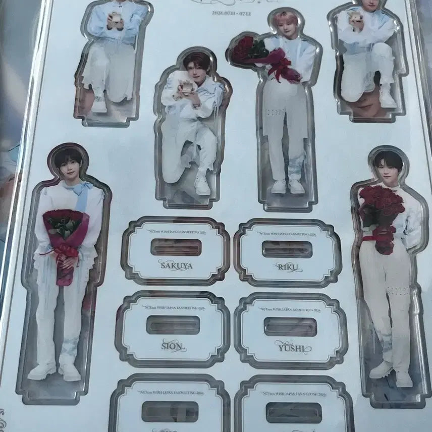 [BUNJANG] NCT WISH Japan Fanmeeting Admission Gift Acrylic Stand / 엔시티 위시 일본 팬미팅 입장선물 아크릴 스탠드