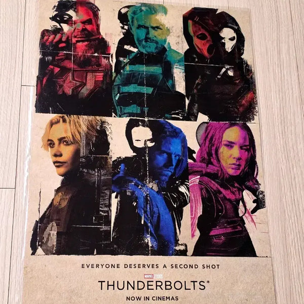 [BUNJANG] Thunderbolts Movie Art Poster (A3) / [전용박스포장]영화 썬더볼츠 미술 포스터(A3)