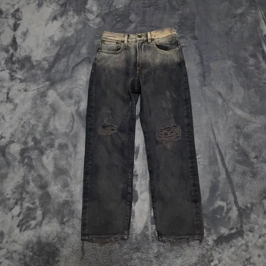 [BUNJANG] R13 Boyfriend Fit Distressed Denim Pants / (25)여성 R13 알썰틴 보이프랜드핏 디스트레스드 데님 팬츠