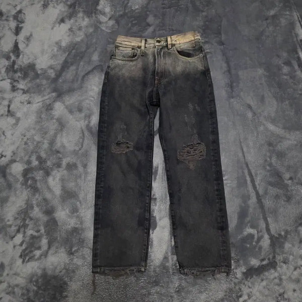 [BUNJANG] R13 Boyfriend Fit Distressed Denim Pants / (25)여성 R13 알썰틴 보이프랜드핏 디스트레스드 데님 팬츠
