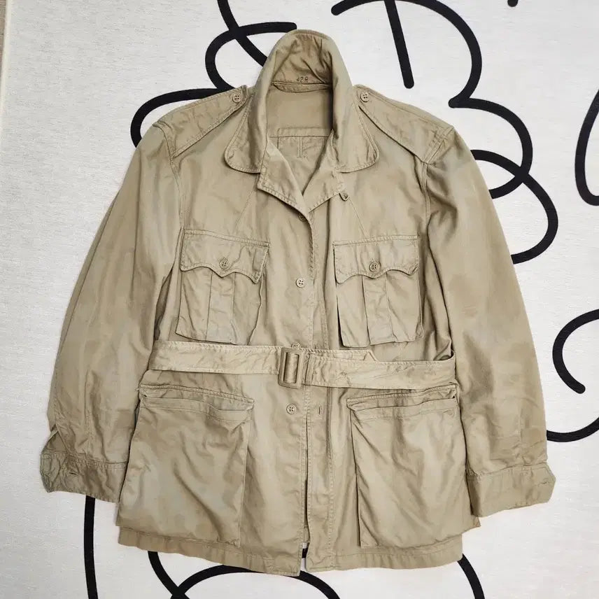 [BUNJANG] US Air Force Tropical Safari Jacket / 미공군 트로피컬 사파리 자켓