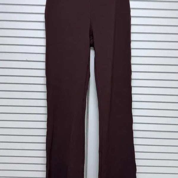 [BUNJANG] Lululemon Groove Foldover Waist Flare Pants (Asia Fit) - Size S / 룰루레몬 그루브 폴드오버 웨이스트 플레어드 팬츠 S
