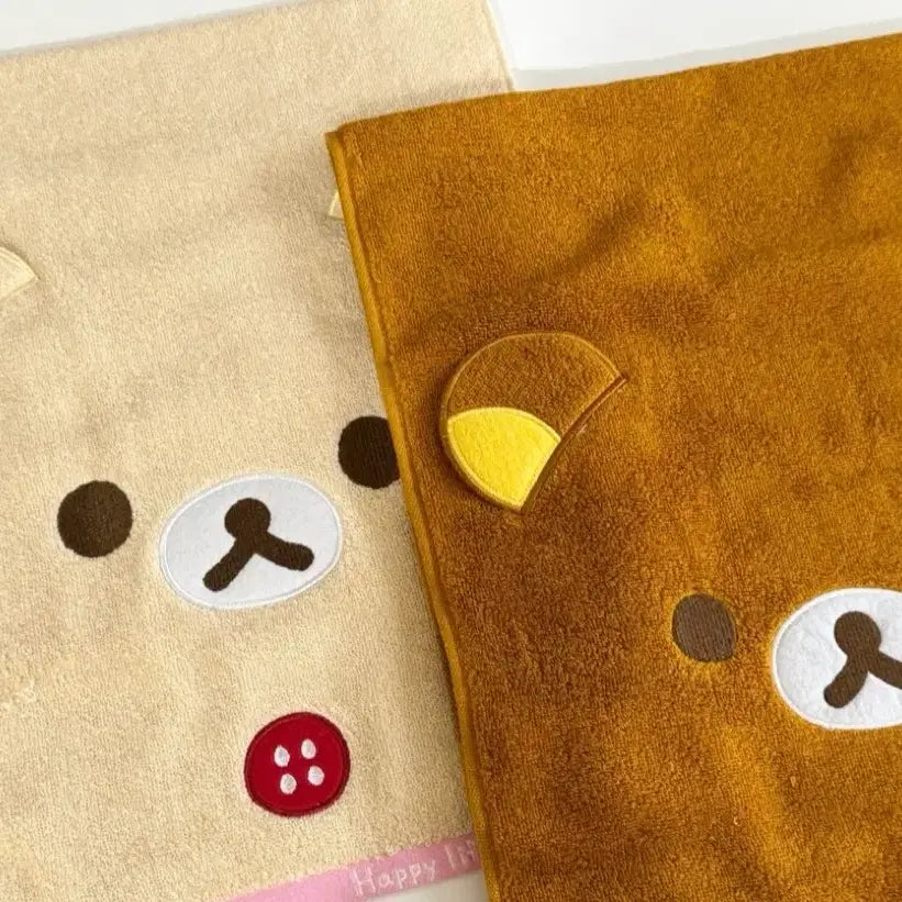 [BUNJANG] Rilakkuma & Korilakkuma Towel Bundle / 리락쿠마 수건 일괄