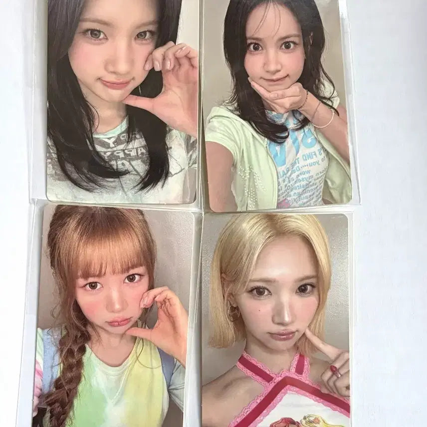 [BUNJANG] HAT:TO:HAT Berris Lucky Draw Photocard Bundle Set Jiwoo Jueun Yeyon Carmen / 하투하 베리즈 미공포 지우 주은 예온 카르멘 포카 일괄 양도 하츠투하츠