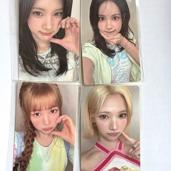 [BUNJANG] HAT:TO:HAT Berris Lucky Draw Photocard Bundle Set Jiwoo Jueun Yeyon Carmen / 하투하 베리즈 미공포 지우 주은 예온 카르멘 포카 일괄 양도 하츠투하츠