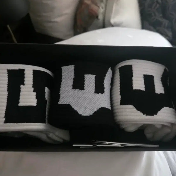 [BUNJANG] Solid Homme 3-Pack Socks Set New / 솔리드옴므 양말 3종세트 새상품입니다