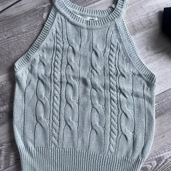 [BUNJANG] Miel Halterneck Knit / 미엘 홀터넥 니트