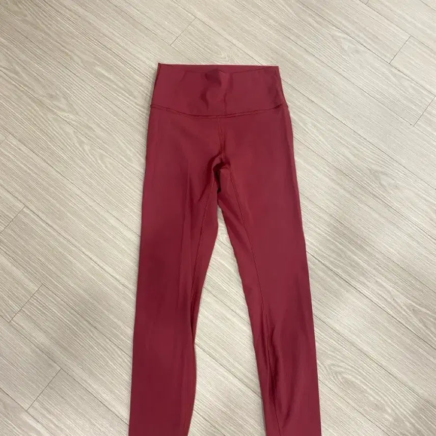 [BUNJANG] Lululemon Align High-Rise Pant 25" 진로즈 Red-Pink S / 룰루레몬 진로즈 레드핑크 컬러 레깅스 S (160/66A)
