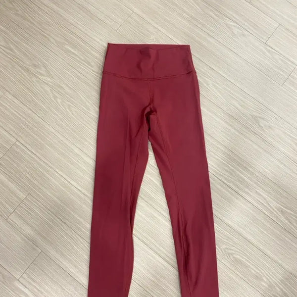 [BUNJANG] Lululemon Align High-Rise Pant 25" 진로즈 Red-Pink S / 룰루레몬 진로즈 레드핑크 컬러 레깅스 S (160/66A)