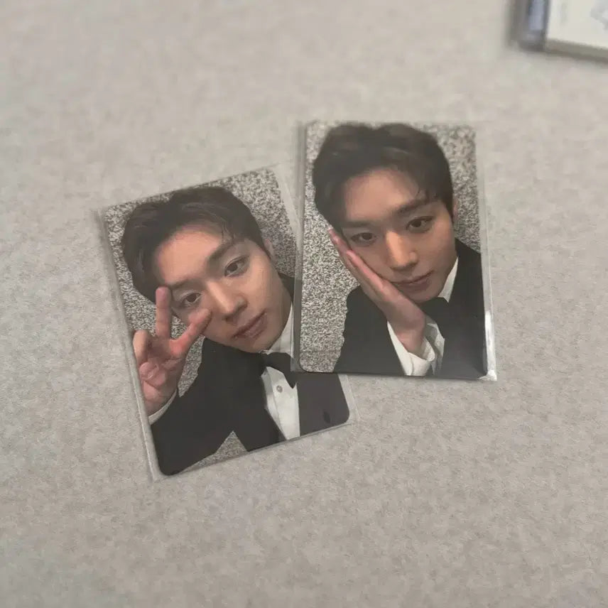 [BUNJANG] Park Ji Hoon Fancon Entrance Photocard Set (2 ea) / 박지훈 팬콘 입장포카 2장세트