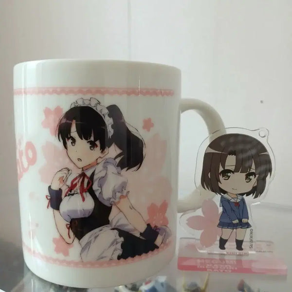 [BUNJANG] Megumi Kato Mug Cup & Acrylic Stand Set / 카토 메구미 머그컵 & 아크릴 스탠드